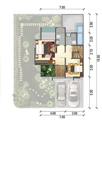 FLOOR 2 - TYPE 11X15