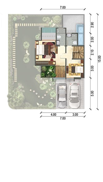 FLOOR 2 - TYPE 12X15